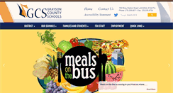 Desktop Screenshot of graysoncountyschools.com